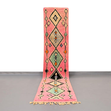 Moroccan Vintage Runner Rug 2.3 x 11.6 feet - Ettilux Home